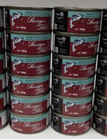 Case Okanagan Select Traditional Smoked Wild Sockeye Salmon | 24x160g