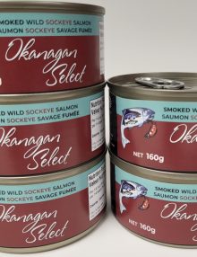 Okanagan Select Traditional Smoked Wild Sockeye Salmon | 5x 160g