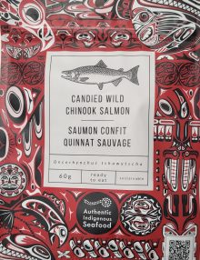 Candied Wild Chinook Salmon 60g